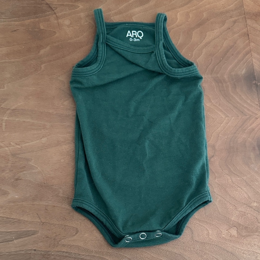ARQ Forest Green Infant Bodysuit